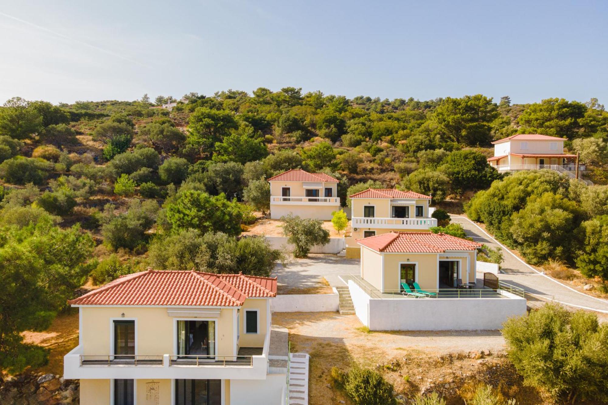 Ano Platanaki Villa Kerveli Dış mekan fotoğraf