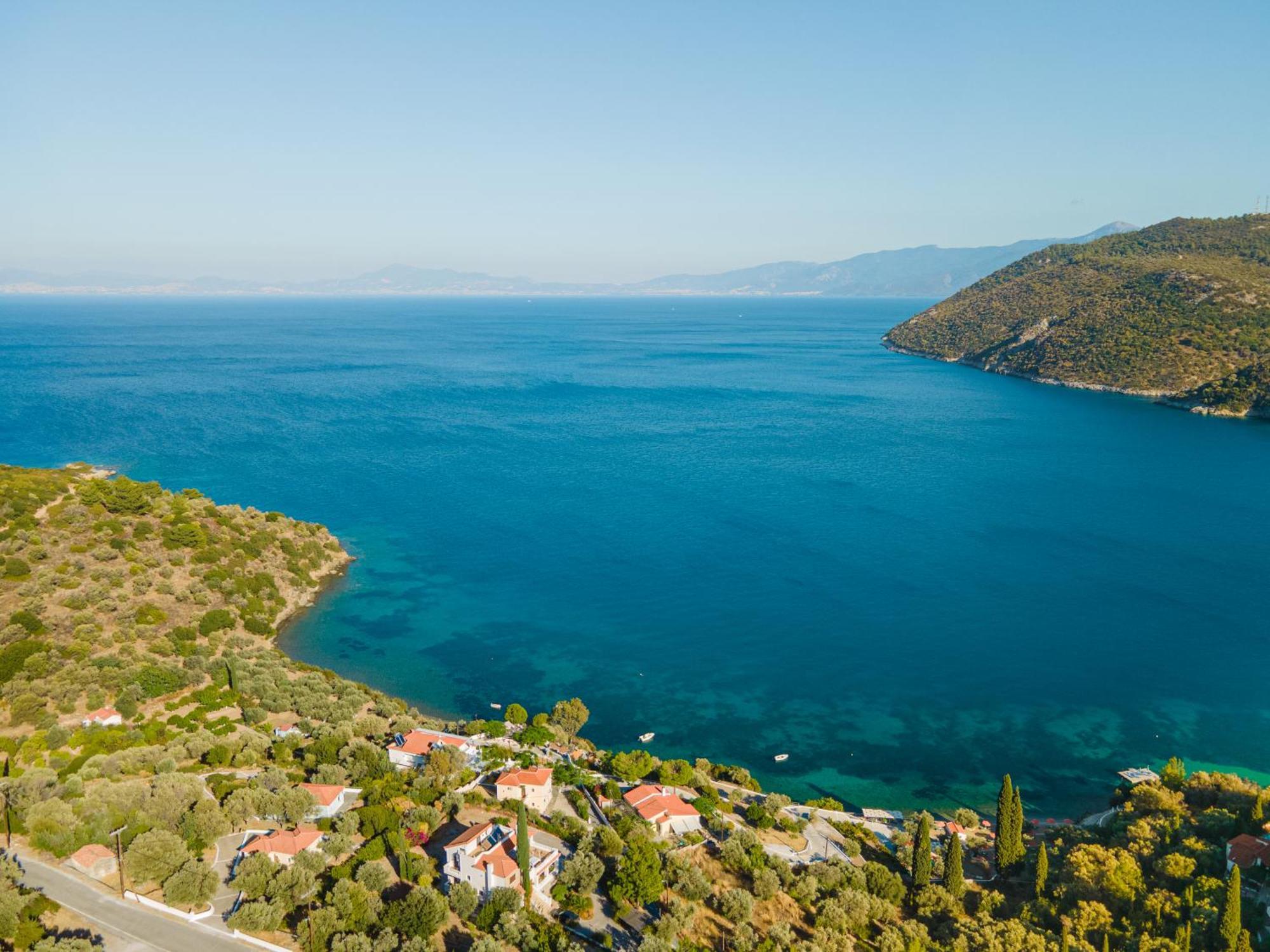 Ano Platanaki Villa Kerveli Dış mekan fotoğraf