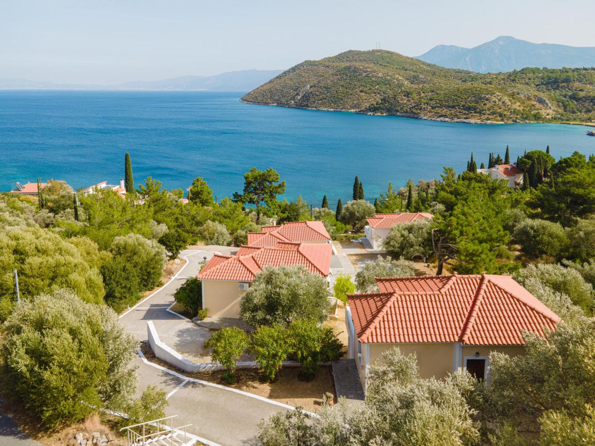 Ano Platanaki Villa Kerveli Dış mekan fotoğraf