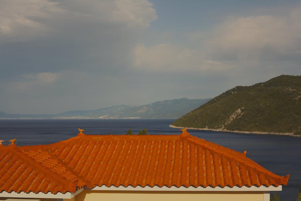 Ano Platanaki Villa Kerveli Oda fotoğraf